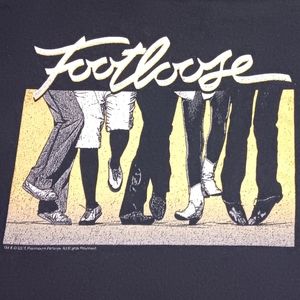 2015 Footloose 80s Movie Shirt Vintage Tee